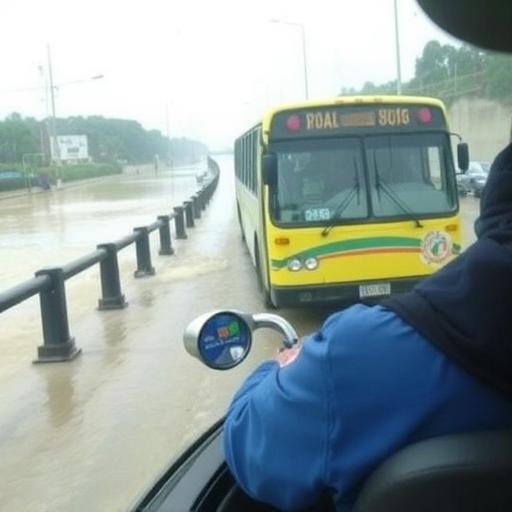 SCT cancela licencia a chofer que intentó cruzar puente inundado en Ciudad Valles