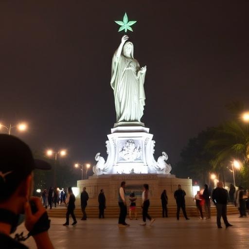 CDMX recupera Estela de Luz y Monumento a la Madre de venta de marihuana