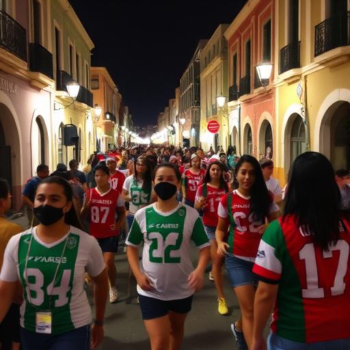 Callejoneada Futbolera en Zacatecas une afición y cultura en Copa del Bienestar 2025
