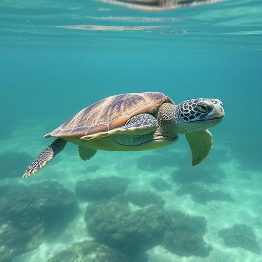 Liberan 200 crías de tortuga carey en Yucatán: récord de anidación en 2025