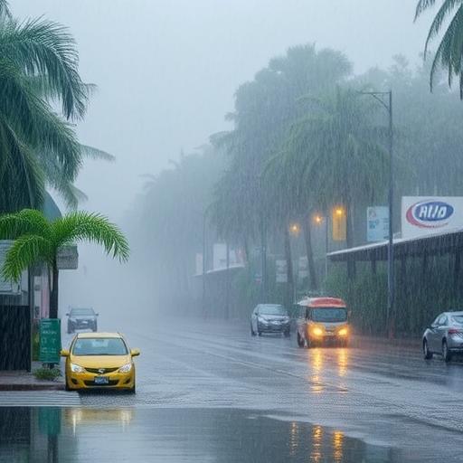 Lluvias extraordinarias en 8 estados de México por tormentas tropicales